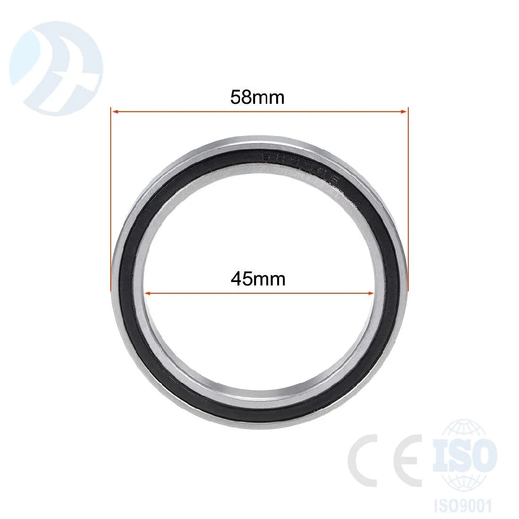 Super Quality Thin Wall/Section Deep Groove Ball Bearing 6809 for Automobile Size 45*58*7mm