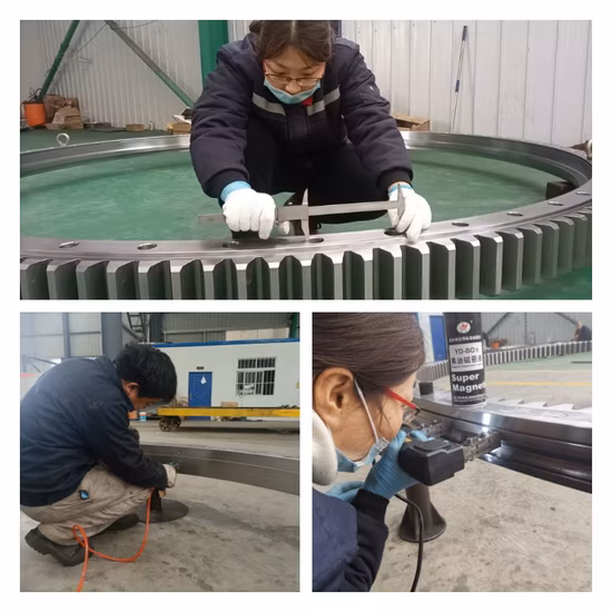 산 굴삭기 부품용 Wj1152 선회 베어링