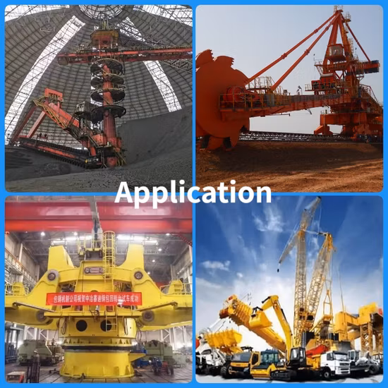 턴테이블 크레인용 맞춤형 선회 링 베어링