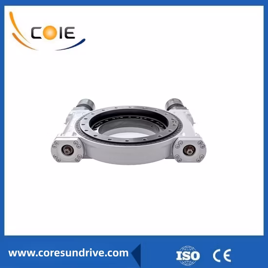 Wh25-2 유압 모터 턴테이블 베어링 회전 테이블